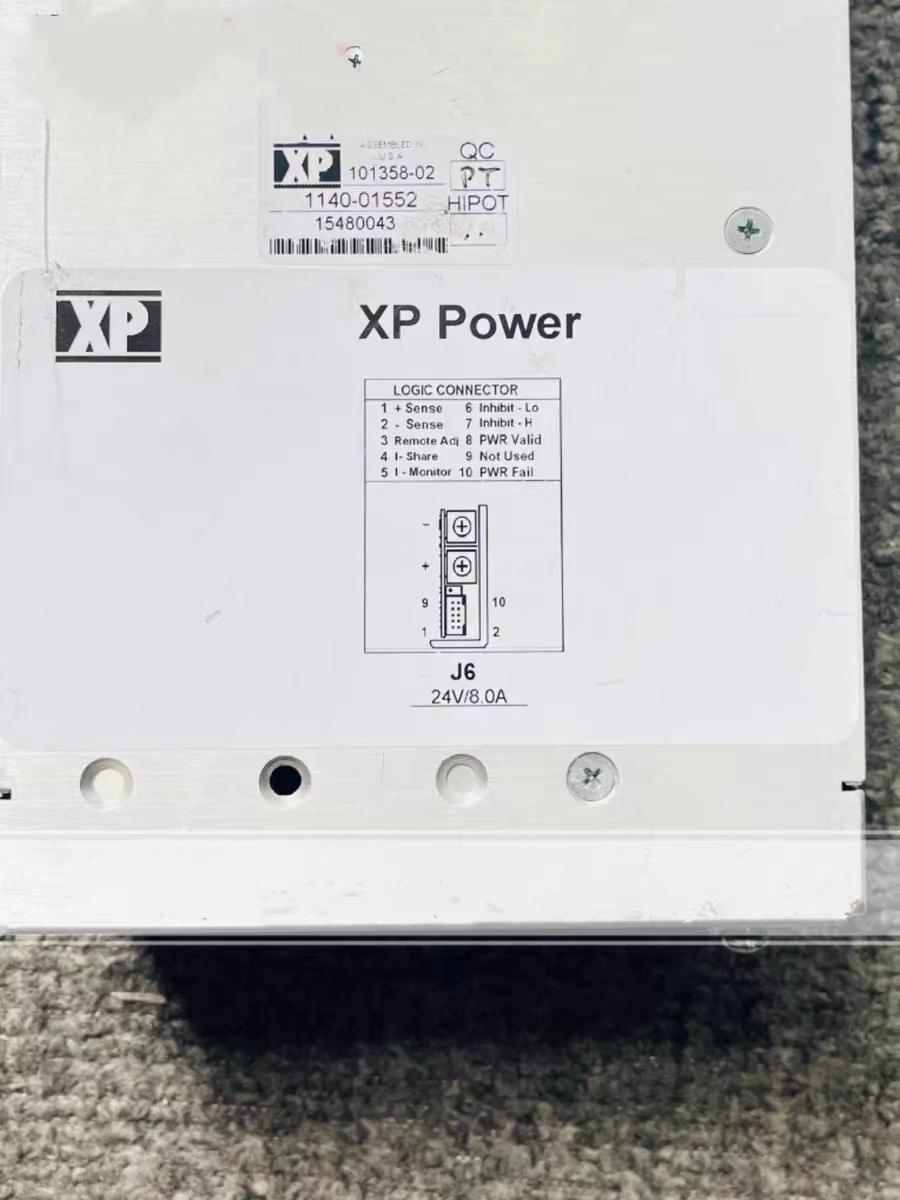 XP power supply F4J6 24V 8A PN:1140-01552 new used,90% brand new,original