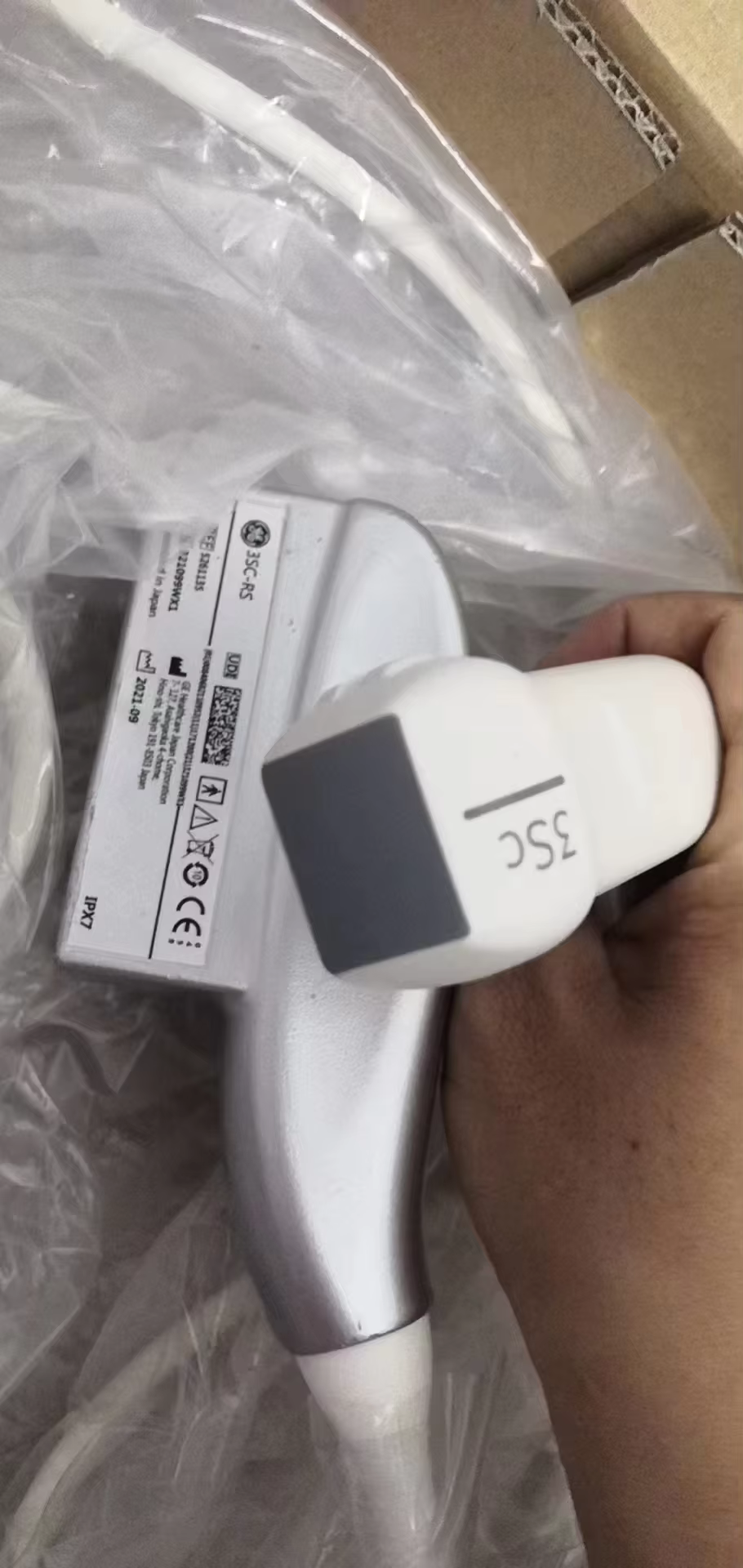 3Sc-RS probe for Ge Logiq p7 new used,90% brand new,original,tested