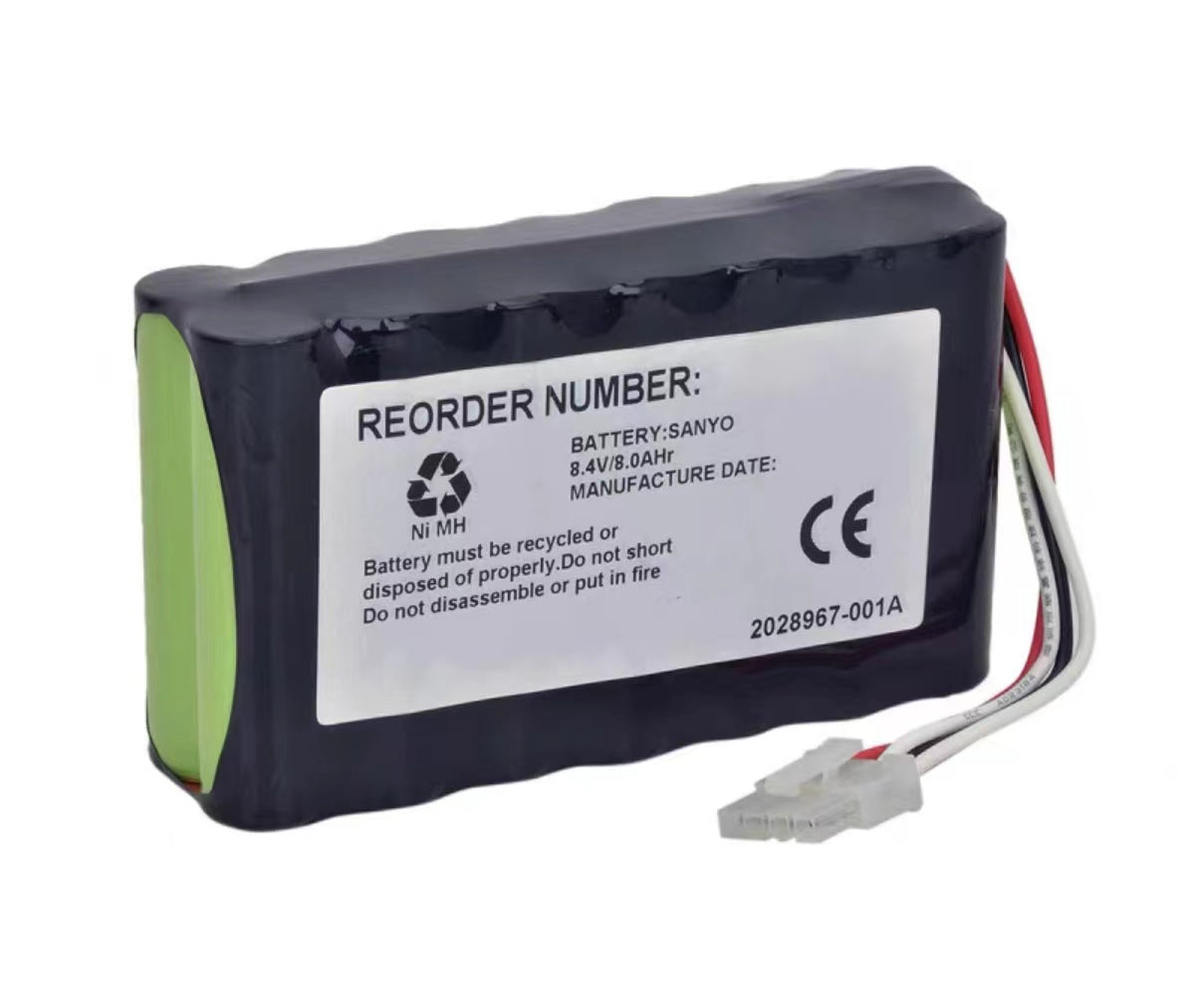 GE 2023852-029 n1082 amed2250 battery for dash 1800 dash 2500 new