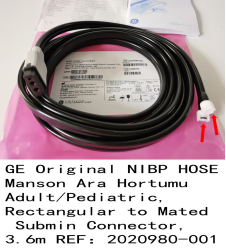GE Adult/Pediatric, Rec ta ngular to Mated Submin Connector, 3.6m REF:2020980-001 new original