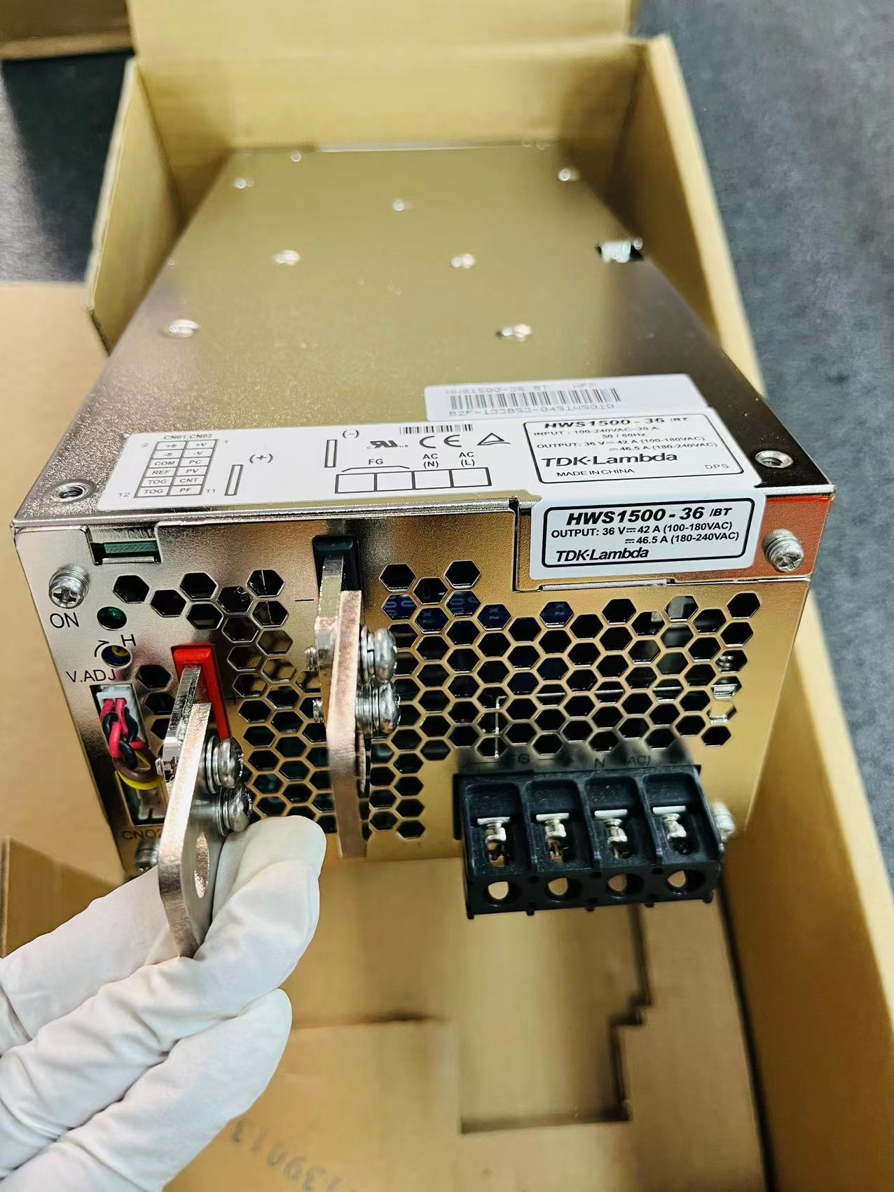 TDK-lambda HWS1500-36/BT Elektroprovizo nova originalo