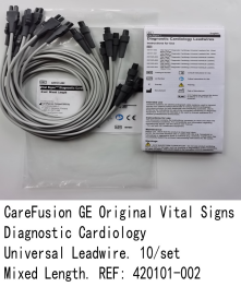 Care Fusion GE  Vital Signs   cable   10/set Mixed Length. REF: 420101-002 new  original