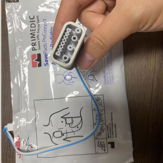 PRIMEDIC M250 electrode strip with pre-inserted double-row plug electrode strip new original