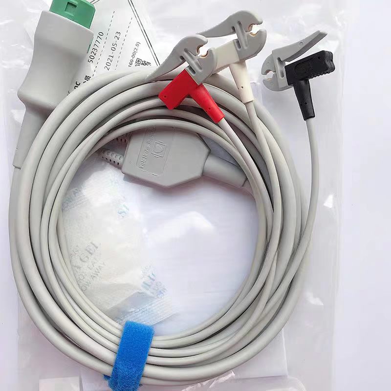 Mindray 12-pitch 3-conductor integrated lead wire AHA EA6231A  new original