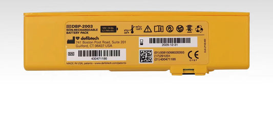 Defibtech Battery DBP-2003 is compatible with Lifeline disposable lithium batteries new original