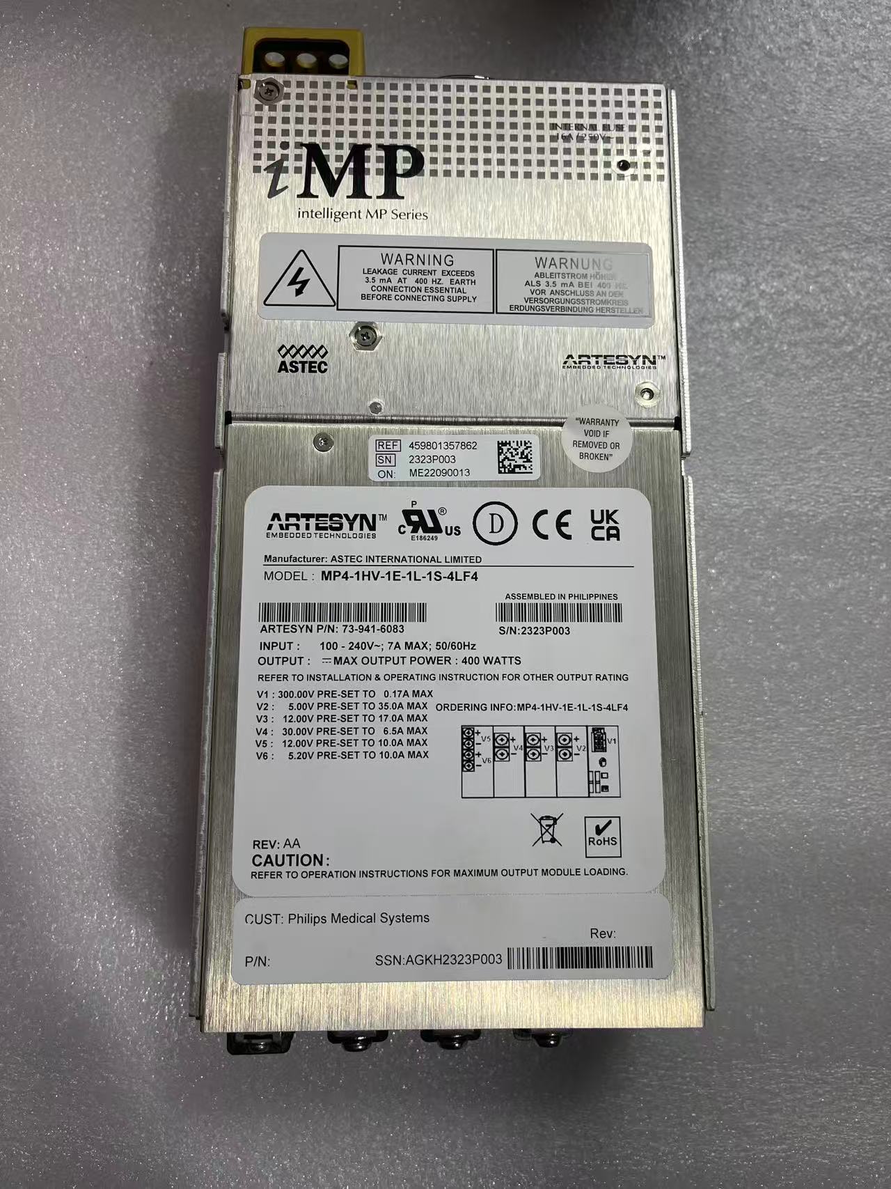 Power supply MP4-1HV-1E-1L-4LF4  new original