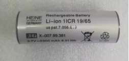 Battery X-007.99.381 Li-ion 3.7V 2300mAh 8.51wh Rechargeable for HEINE (new，original)