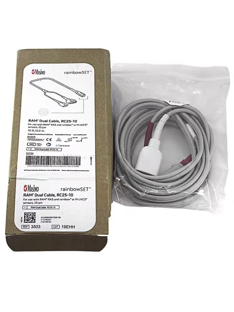 Masimo RC25-10 3505 Rainbow SETRAM M-LNC   probe  new original