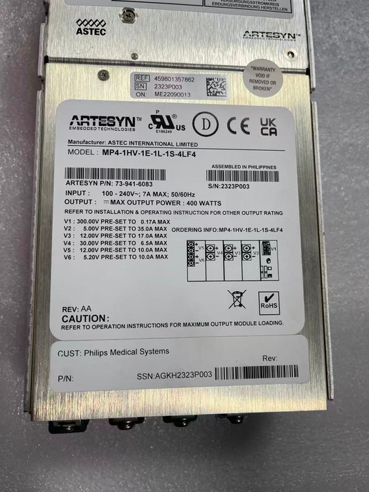 Power supply MP4-1HV-1E-1L-4LF4 90% brand new original ,tested