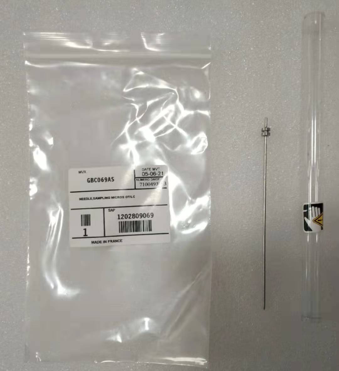 Abx Sample Needle PN : GBC069AS for hematology analyzer M60,Micros60 (new,original)