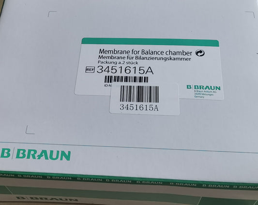 B-Braun PN:3451615A mebrane for balance chamber for B-Braun  new original